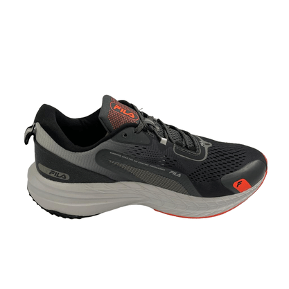 Tênis Fila Racer Grafite Preto Coral 