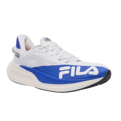 Tênis Fila Racer Speedzone Masculino Branco Azul Royal