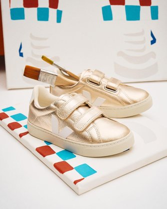 Tênis Infantil Veja Esplar Platine White 