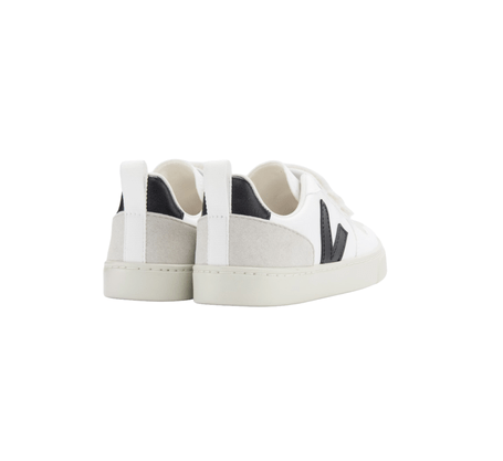 Tênis Infantil Veja V-10 White Black