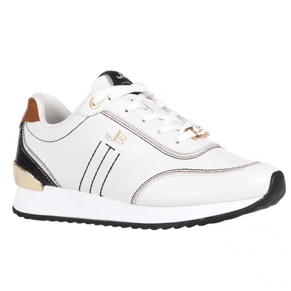 Tênis Jorge Bischoff Feminino Floter Fresh Branco Couro