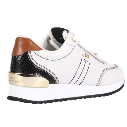 Tênis Jorge Bischoff Feminino Floter Fresh Branco Couro