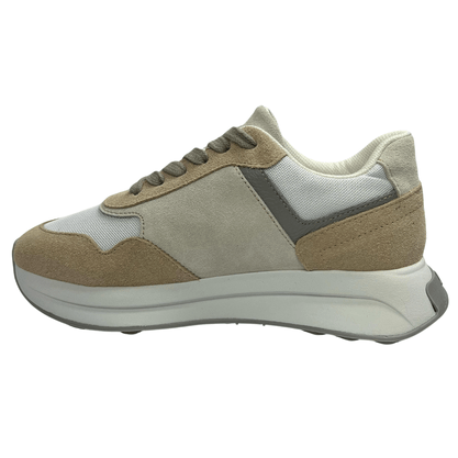 Tênis Jorge Bischoff Feminino Nude Couro