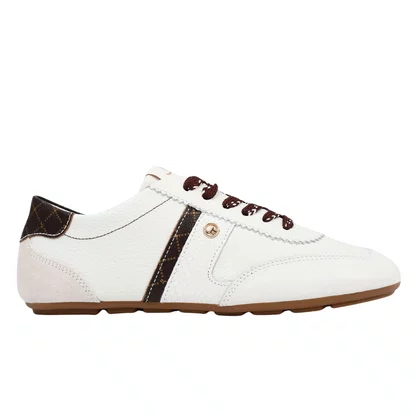 Tênis Jorge Bischoff Feminino Branco Couro