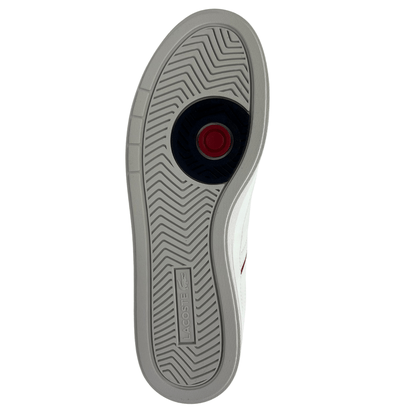 Tênis Lacoste Masculino Europa Pro White Navy Red Couro
