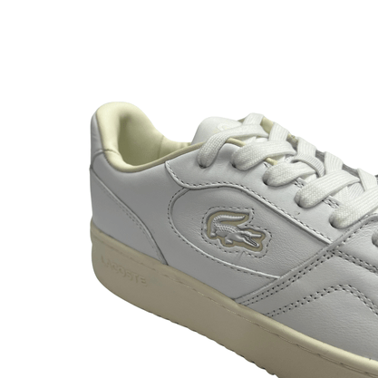 Tênis Lacoste Masculino L001 Set Off White Couro