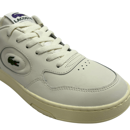 Tênis Lacoste Masculino Lineset Off White Couro