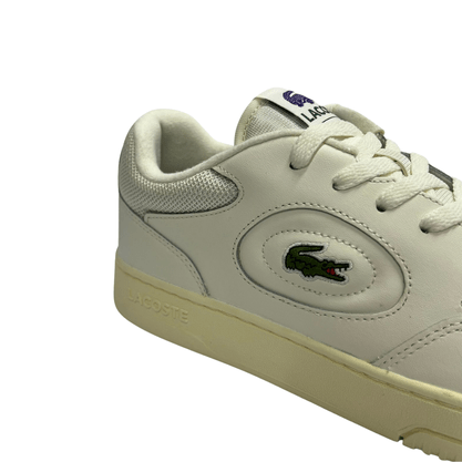 Tênis Lacoste Masculino Lineset Off White Couro