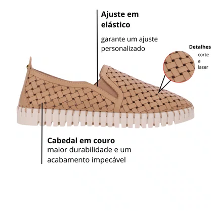 Tênis Luz da Lua Feminino Butter Couro