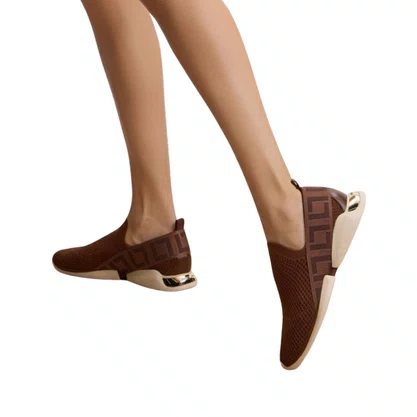 Tênis Luz da Lua Feminino Space Knit Trufa