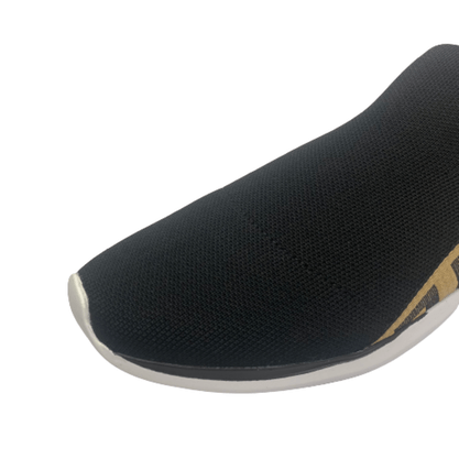 Tênis Luz da Lua Feminino Knit Preto 