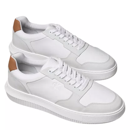 Tênis Masculino Chunky Layers Calvin Klein Branco