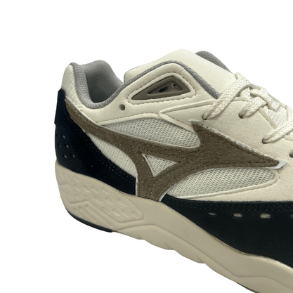 Tênis Mizuno Masculino Contender Branco Azul Jeans Couro Camurça