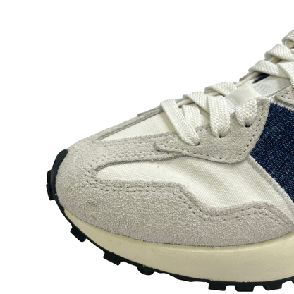 Tênis New Balance 327 Branco Off Azul Jeans