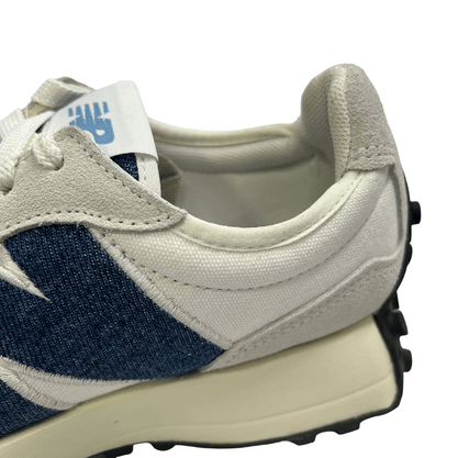 Tênis New Balance 327 Branco Off Azul Jeans