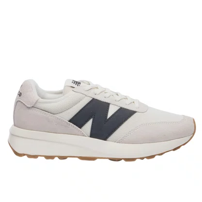 Tênis New Balance 370v1 Feminino Bege Preto