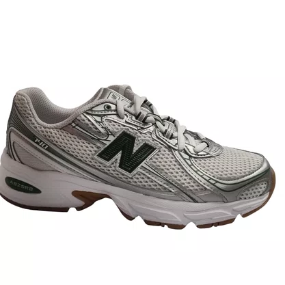 Tênis New Balance 740 Feminino Cinza Claro Verde 