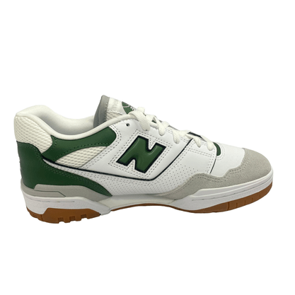 Tênis New Balance BB550ESB Branco Verde Couro 