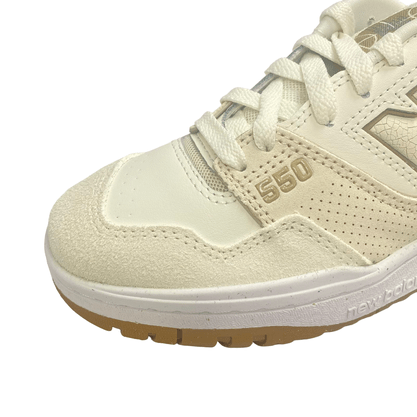 Tênis New Balance BBW550TB Bege Couro 