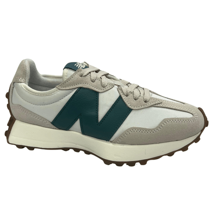 Tênis New Balance Feminino 327 Branco Off Verde Escuro
