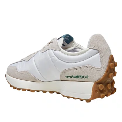 Tênis New Balance Feminino 327 Branco Off Verde Escuro