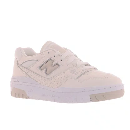 Tênis New Balance Feminino 550 Bege Couro