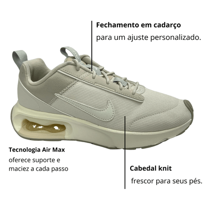 Tênis Nike Feminino Air Max Intrlk Lite Gelo Cinza