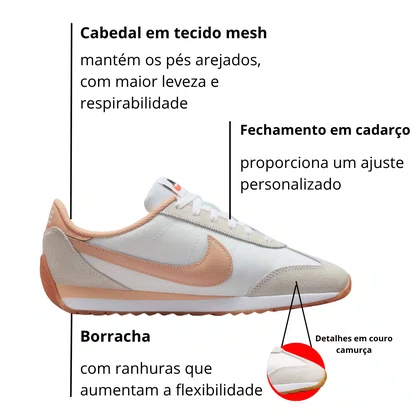 Tênis Nike Feminino Pacific Branco Bege
