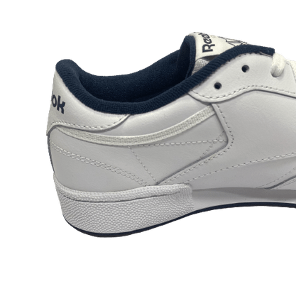 Tênis Reebok Club C 85 Branco Marinho Couro 