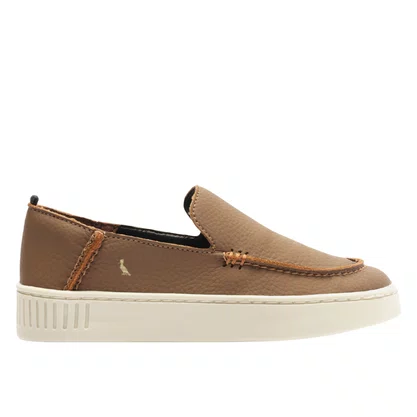 Tênis Reserva Infantil BB Flander Caramelo Couro