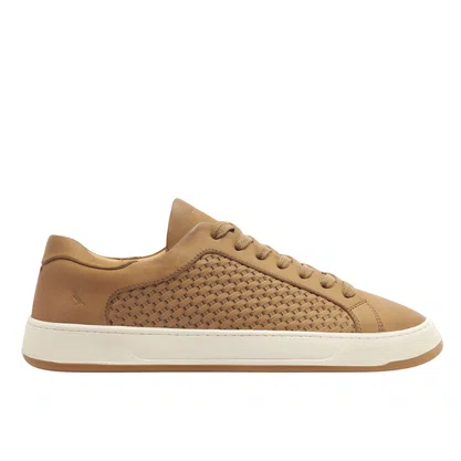 Tênis Reserva Easy Tresse Masculino Caramelo Couro