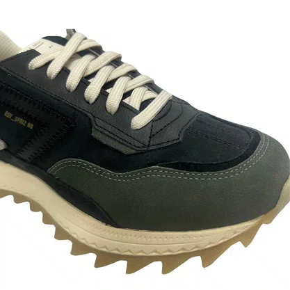 Tênis Reserva Masculino R-Brooklyn Cinza Escuro Preto
