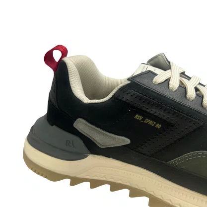 Tênis Reserva Masculino R-Brooklyn Cinza Escuro Preto