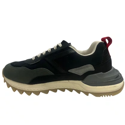 Tênis Reserva Masculino R-Brooklyn Cinza Escuro Preto