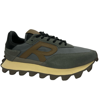 Tênis Reserva Masculino Yankee Titanio Cinza Couro Camurça