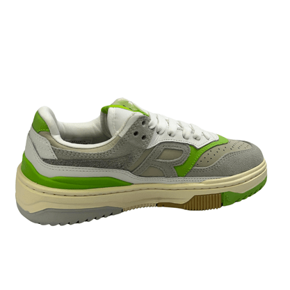 Tênis Reserva R-Bronx Feminino Off White Verde Couro 