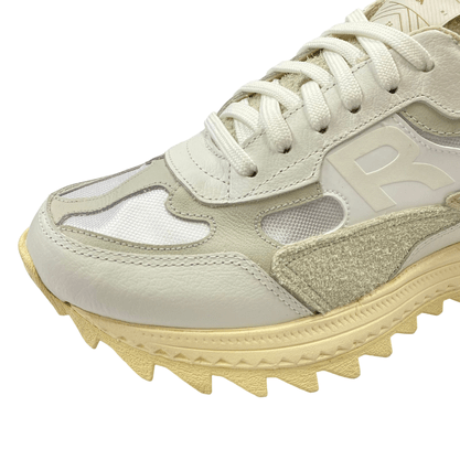 Tênis Reserva R-Brooklyn Cromo Branco Azul Couro 