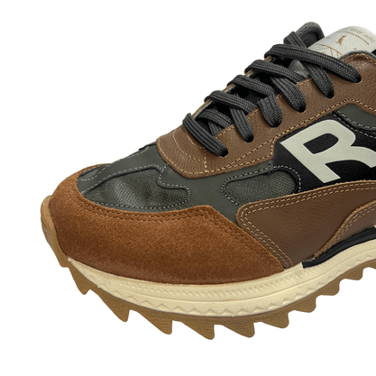 Tênis Reserva R-Brooklyn Cromo Branco Azul Couro 
