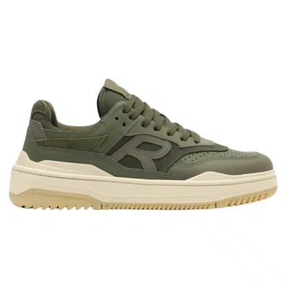 Tênis Reserva R-broox Masculino Militar Couro