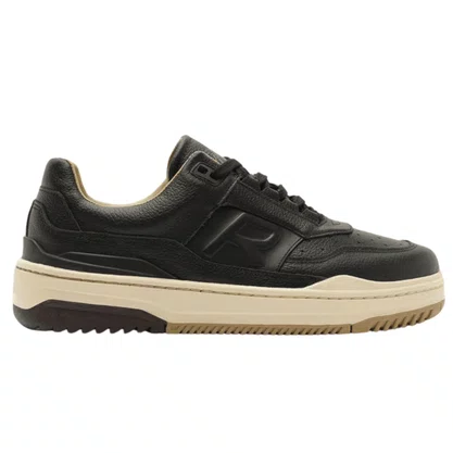 Tenis Reserva R-broox Masculino Preto Couro