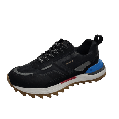 Tênis Reserva Spriz Leather Preto Azul 