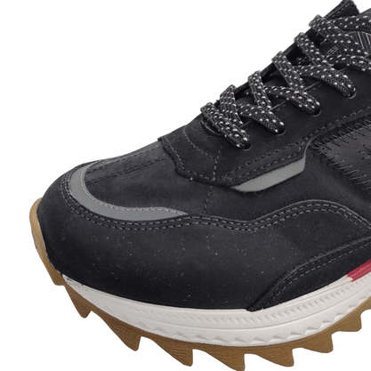 Tênis Reserva Spriz Leather Preto Azul 