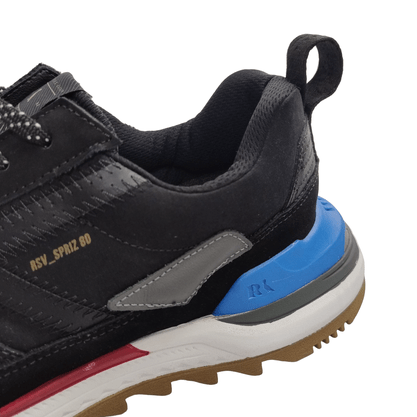 Tênis Reserva Spriz Leather Preto Azul 