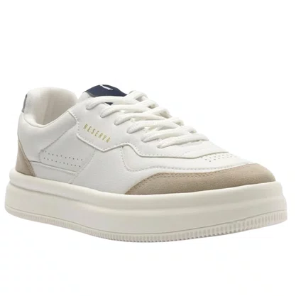 Tênis Reserva Troy Masculino Branco Bege