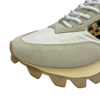 Tênis Reserva Yankee Feminino Branco Animal Print Couro 