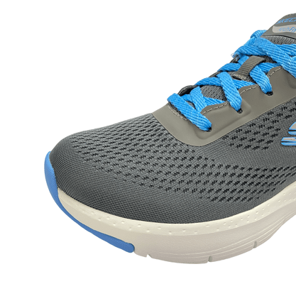 Tênis Skechers Arch Fit Carvão Azul 