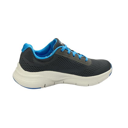 Tênis Skechers Arch Fit Carvão Azul 
