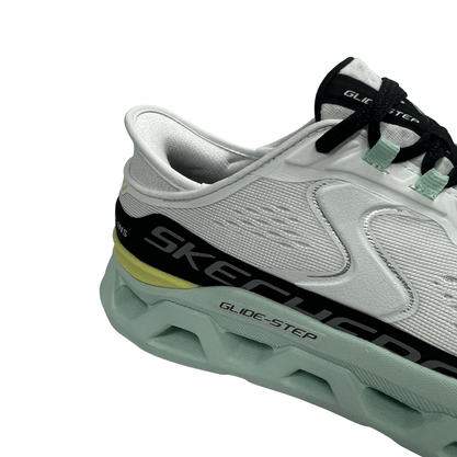 Tênis Skechers Feminino Slip-ins Glide Step Branco Multi