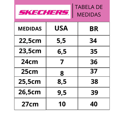Tênis Skechers Feminino Slip-ins Glide Step Branco Multi