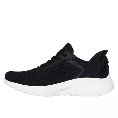 Tênis Skechers Femininp Slip-ins BOBS Sport Squad Preto
